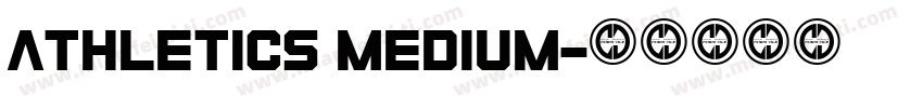Athletics Medium字体转换